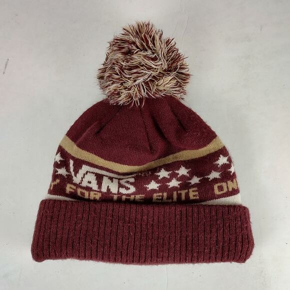 Vans Pom beanie women’s Aztec gorpcore Streetwear osfm - Picture 2 of 3
